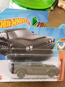 Hot Wheels 2023 '18 Dodge Challenger SRT Demon #151 Black *Short Card*