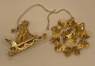 Danbury Mint  2013 Annual Gold Christmas Ornaments Set