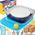 ToyUnited Pottery Wheel for Kids Complete Pottery Kit for Beginners with Air ...