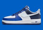 Nike Air Force 1 '07 LV8 Shoes White Game Royal Blue Retro FQ8825-100 Mens Size