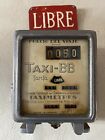 VINTAGE TAXI-BB FARE METER FRENCH TAXIMETRE NICE ANTIQUE WORKING CONDITIONS