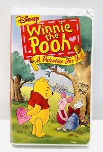 WINNIE THE POOH A Valentine For You Disney VHS Home Video Tape Clamshell Case