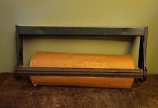 Vintage 18” General Department Store Butcher Paper Roll Holder Cutter Dispenser