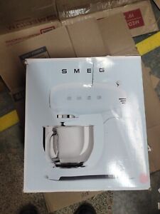 Smeg Blue Stainless Steel Stand Mixer ( SMF03grUS)  -BRAND NEW In BOX