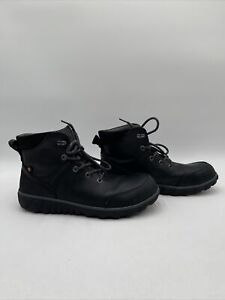 BOGS Men's Classic Casual Hiker Ankle Boot Black Size 8.5