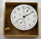 Vintage Swiss Made Agassiz High Grade Chronograph Pocket Watch Movement lot.20