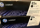 HP 85A CE285A Black Toner Cartridge LaserJet New & Sealed - 2 Print Cartridges