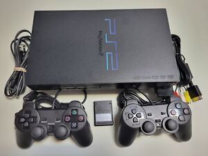 GUARANTEED Sony Playstation 2 PS2 Console Bundle 2 BRAND NEW Controllers E
