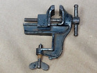 Vintage Small Mini Shaped Bench Clamp Vise