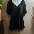 Boutique, baby doll top size large