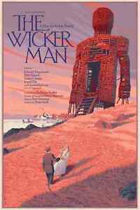 Mondo The Wicker Man Art Print by Laurent Durieux NEW
