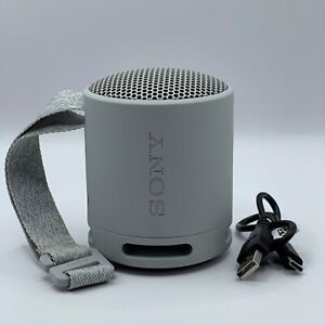 Genuine Sony SRSXB100B XB100 Portable Bluetooth Wireless Speaker (Light Gray)