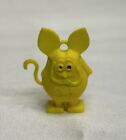 Vtg Gumball Charm RAT FINK 60's Yellow Big Daddy Ed Roth Vending Prize
