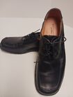 BOSTONIAN Strada mans black leather lace up shoes Size US 10.5M