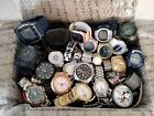 Watch Lot Assorted Watches-100+++Medium flat Rate Box FULL 15.1 POUNDS