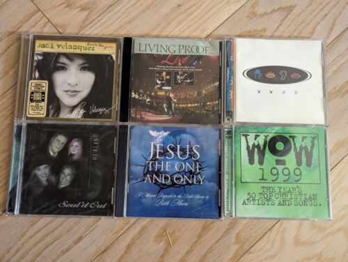 CD Lot 6 CDs Christian Gospel Praise Worship Music WOW 1999, WWJD, Soul'd Out ++