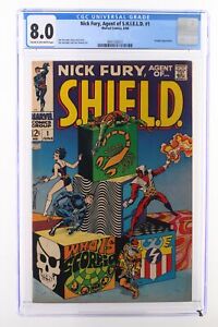 Nick Fury, Agent of S.H.I.E.L.D. #1 - Marvel 1968 CGC 8.0 Scorpio Appearance.