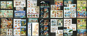 SHELLS Marine Fauna Collection 50 s/s Mi. CV 553€ MNH FREE SHIPPING #CNA145