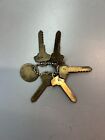 Set Vintage Space & Depth Keys 5 Locksmith Blanks Tools