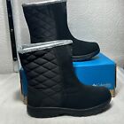 Columbia Ice Maiden Slip III  Snow Boots BL5217-010 Black Ankle Size 9 Womens
