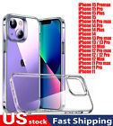 Case For iPhone15 14 13 12 11 Pro Max Clear Silicone Soft Slim lot Shockproof US