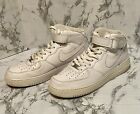 Nike Air Force 1 Triple White Mens US Size 10.5 High Top 315123-111