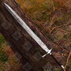 Hand Forged Viking Sword Sharp Medieval Sword Battle Ready Collectible Sword
