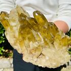 New Listing11.74LB Natural yellow Quartz Stone Crystal Cluster Healing Stones Mineral A310