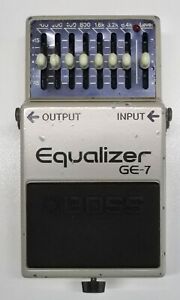 BOSS GE-7 Equalizer Guitar Effect Pedal MIJ 1988 #529 ACA 12V DHL or EMS