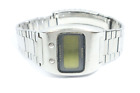 Vintage Seiko 0624-5009 Lemon Face Quartz LC Digital LCD Stainless Watch