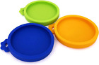 New Listing3 Pack Cat Food Can Lids, Silicone Small Pet Food Can Lids Covers for 3 Oz Cat F
