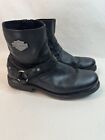 HARLEY DAVIDSON SCOUT Harness Motorcycle Riding Boots Mens Size 13 M BLK Leather