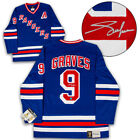 Adam Graves New York Rangers Signed Vintage Fanatics Jersey