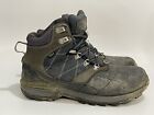The North Face Boots Men’s  Snowsquall Mid Black Green Lace Up Hiking Size 11.5