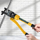Steel Wire Rope Wire Balustrade Crimper  12T Hydraulic Crimping Tool W/11 Dies