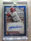 New Listing2024 Bowman  1st Dylan Crews Nationals Auto Blue Parallel 050/150 PPRA-DC