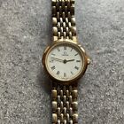 Vintage Omega De Ville Womens Swiss Made Quartz Watch Gold Plated 20mm Case B-R