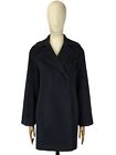 Akris Punto Black Wool Angora Women's Coat Size US 8 F 40 D 38