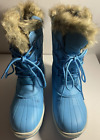Journee Collection Women Mid-Calf Snow Boots North Size US 9 Blue