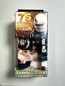Original Fairfield Jumbo Box - 75 Football Cards + 1 Pack - sealed