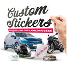 Custom Vinyl Lettering Decal, Make Your Own Personalized Car Sticker Text