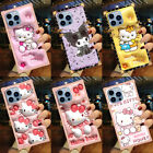 For Samsung Galaxy S24 S23 S22 S21 S20 S10S9 Note20 Cute Hello Kitty Square Case