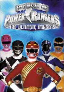 The Best of the Power Rangers - The Ultimate Rangers - DVD - GOOD