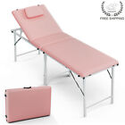 Hot-Selling Portable Tattoo Chair Foldable Spa Bed with Storage Bag Load 440Lbs