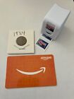 AMAZON GIFT CARD, USA STAMPS+, 1934 WHEAT PENNY *NO EXPIRATION*  ESTATE SALE !!!