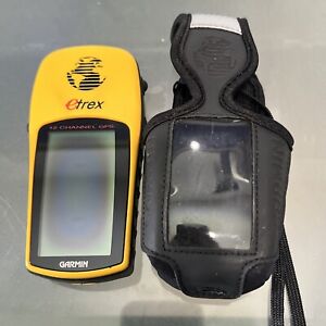 Garmin eTrex 12 Channel Navigator GPS Handheld -Black Screen-parts/repair Only