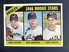 1966 Topps High #579 Orioles Rookie Stars Dave Johnson RC Centered Ex +
