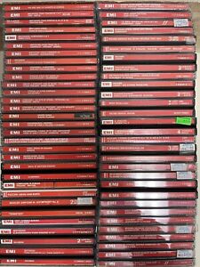Lot of 50 Classical EMI CD sets (70CDs)-Mozart,Satie,Beethoven,Verdi,Mahler