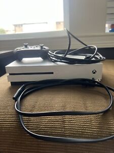 Microsoft Xbox One S 1TB Console - White With Black Controller