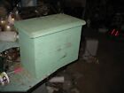 VTG WOOD MILK BOX CRATE WITH INSERT 19 x 11 x15 COTTAGE CABIN DECOR HAND MADE